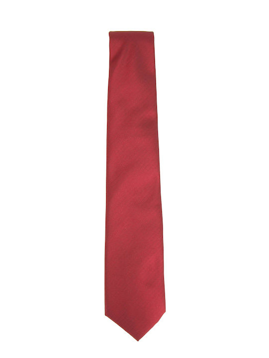 Stefano Mario Men's Tie Monochrome Red