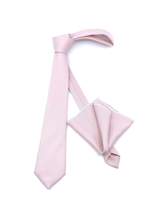 Legend Accessories Men's Tie Set Monochrome Pink