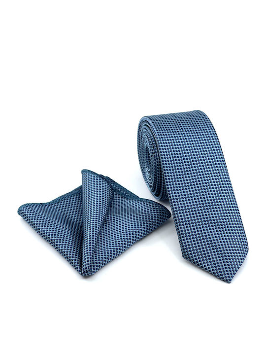Legend Accessories Men's Tie Set Printed Blue
