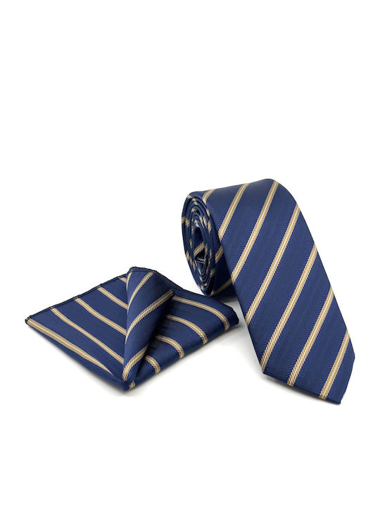 Legend Accessories Men's Tie Set Printed Blue