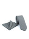 Legend Accessories Herren Krawatten Set Monochrom in Gray Farbe