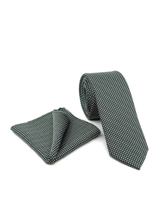 Legend Accessories Men's Tie Set Printed Green
