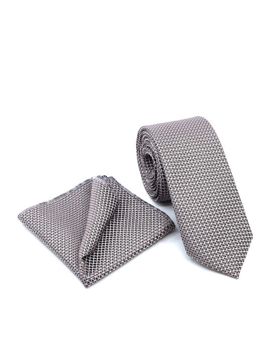 Legend Accessories Men's Tie Set Printed Pink
