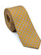 Legend Accessories Herren Krawatte Seide Gedruckt in Braun Farbe
