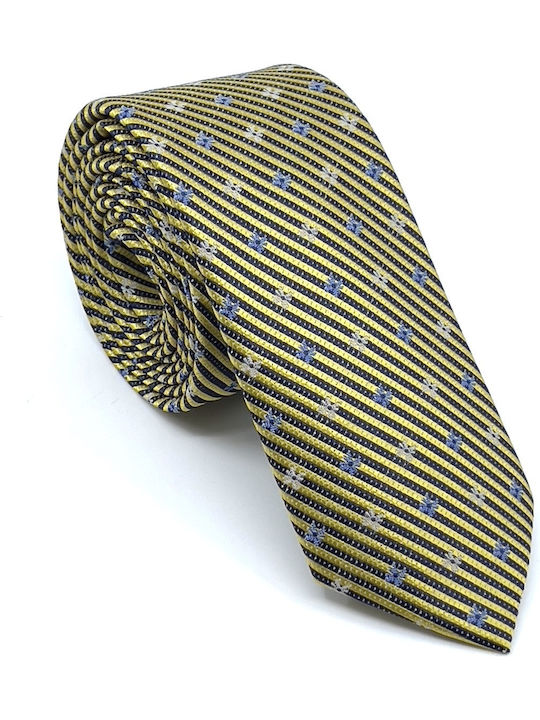 Legend Accessories Men's Tie Set Printed Yellow