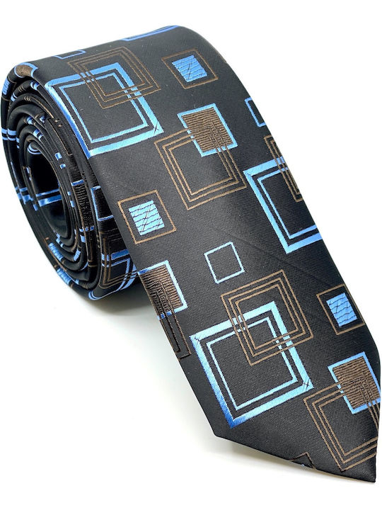 Legend Accessories Synthetic Men's Tie Set Printed Brown