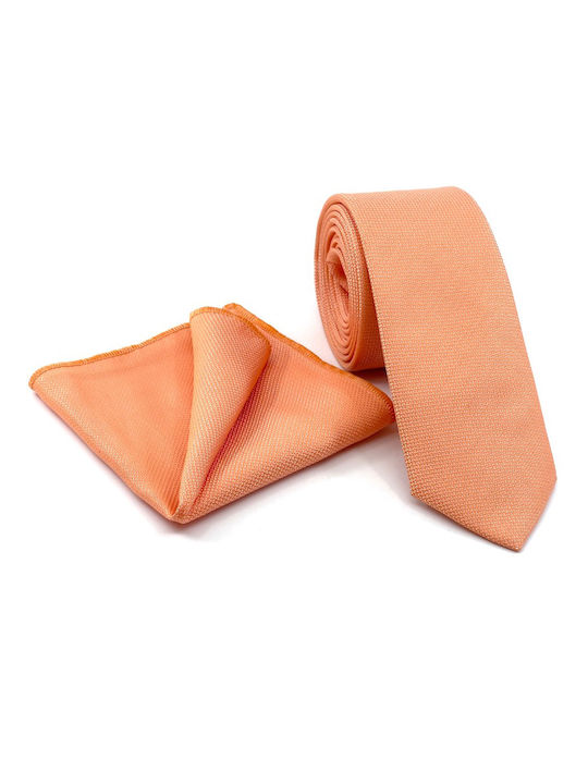 Legend Accessories Men's Tie Monochrome in Orange Color