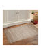 Lino Home Patty Rectangular Kitchen Mat with Anti-slip Underlay Brown 60x90εκ.