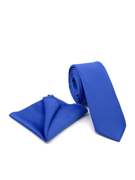 Legend Accessories Men's Tie Set Monochrome Blue