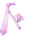 Legend Accessories Men's Tie Set Printed Pink