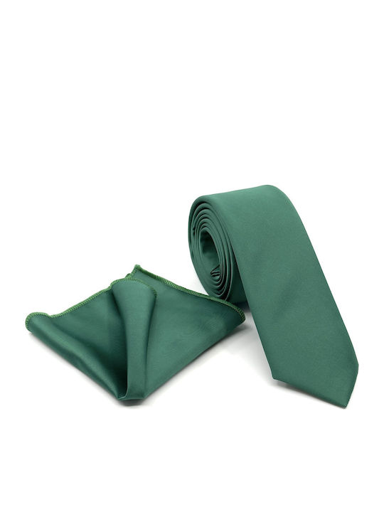 Legend Accessories Men's Tie Set Monochrome Green