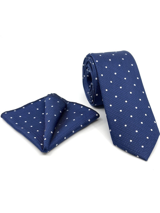 Legend Accessories Men's Tie Set Printed Blue