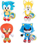 Jakks Pacific Plush Sonic Hedgehog for 3+ Years 22 cm (Various Designs) 1pc