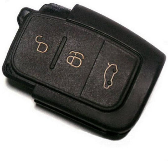 Ford Car Key Shell with 3 Buttons for Ford