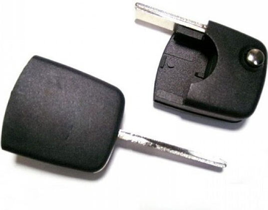 Foldable Car Key Shell with Blade with 1 Button for VW