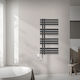 ECD Germany Electric Towel Rail 300W 100x50cm Gray