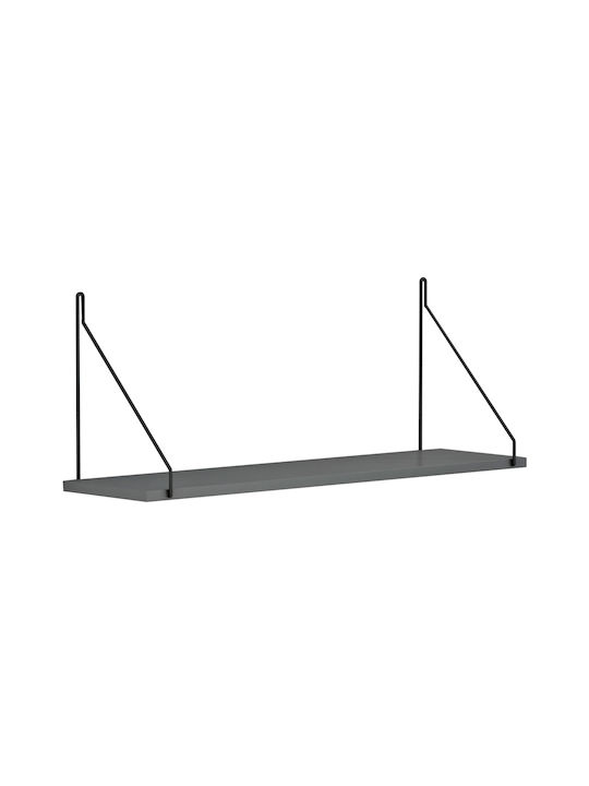 Shelf Wall Gray 72x20x27cm