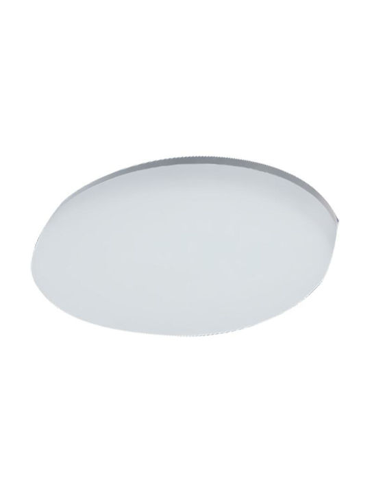Geyer Outdoor Ceiling Flush Mount with Integrated LED in Black Color 125803