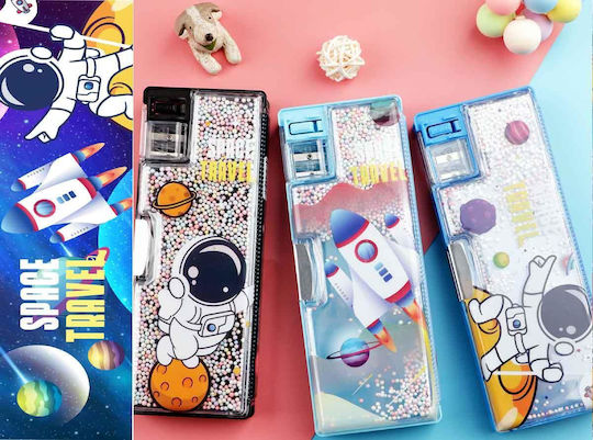 Spacecow Pencil Case with 2 Compartments Various Colours