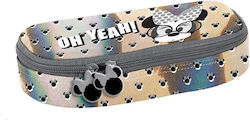 Paso Pencil Case with 2 Compartments Multicolored Paso Pencil Case with 2 Compartments Multicolored