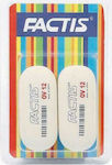 Eraser for Pencil and Pen 2pcs White