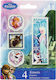 Disney Radiergummi-Set für Bleistifte Frozen 4Stück