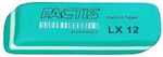 Factis Eraser for Pencil and Pen LX12 1pcs Green
