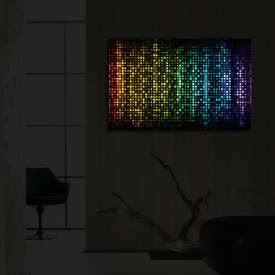 Картина Дърво С LED осветление 45x70см