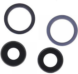 Camera Lens Glass Black for iPhone 13