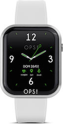 OPS! Objects Call Smartwatch με Παλμογράφο (Λευκό)