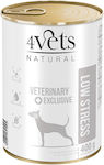 4Vets Canned Gluten Free Wet Dog Food with Lamb 1 x 400gr