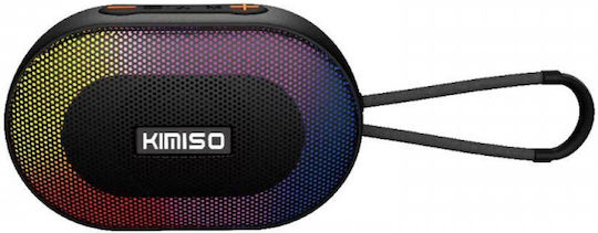 Kimiso KMS-181 Ηχείο Bluetooth 5W με Διάρκεια Μπαταρίας έως 5 ώρες Μαύρο