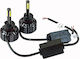 Sabrina Car Lamps HB4-9006 Canbus LED 6000K Cold White 36V 72W Quantity 2