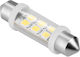 Festoon Λάμπα Αυτοκινήτου C5W LED Ψυχρό Λευκό 12V