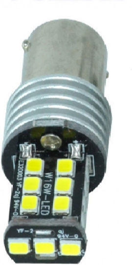 Carsun Lamps Car BA15S LED Light Blue 12V 1pcs