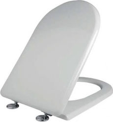 TechnoSet Bakelite Toilet Seat White 41.5-45.5cm