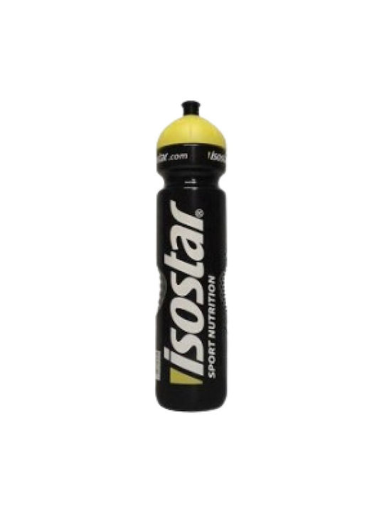 Isostar Water Bottle Παγούρι Πλαστικό 1000ml Μαύρο
