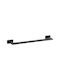 Bronze Art Single Wall-Mounted Bathroom Rail ​40x40cm Black