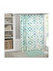 Lino Home Crosy Shower Curtain 180x200cm Green