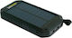Relags Solar Power Bank 8000mAh with 3 USB-A Ports Black