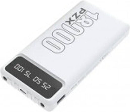 PZX C163 Power Bank 18000mAh με Θύρα USB-A Λευκό
