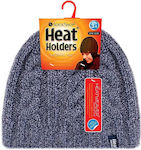 Heat Holders Beanie Beanie Knitted in Navy Blue...