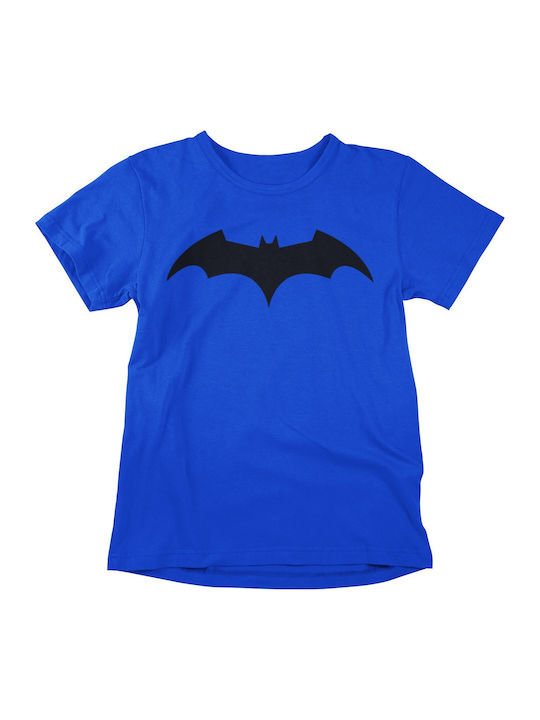 Softworld Batman Emblem T-shirt Batman Μπλε