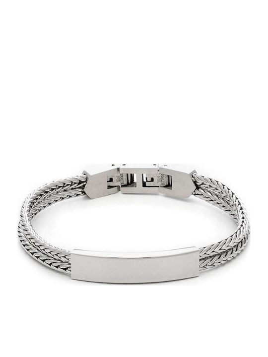 Visetti Herren Armband Identität Aus Edelstahl 21cm