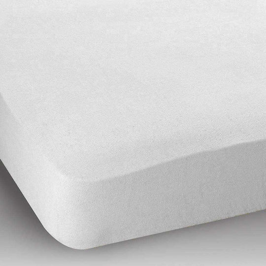 Linea Home Protective Cover Queen with Skirt White 160x200+20cm