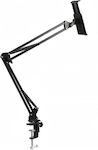 EB-149 Tablet Stand with Extension Arm Until 12.9" Black