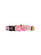 Dashi Donut Dog Collar in Pink color Medium 20mm x 38 - 55cm