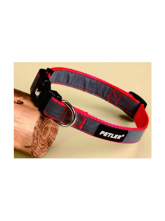 Petler Dog Collar in Gray color Medium 16mm x 26 - 41cm