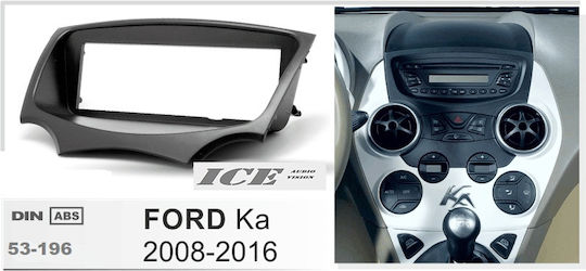 Κιτ Εγκατάστασης 2 Din για Ford Ka Mercedes-Benz R Scania R 2009 – 2016