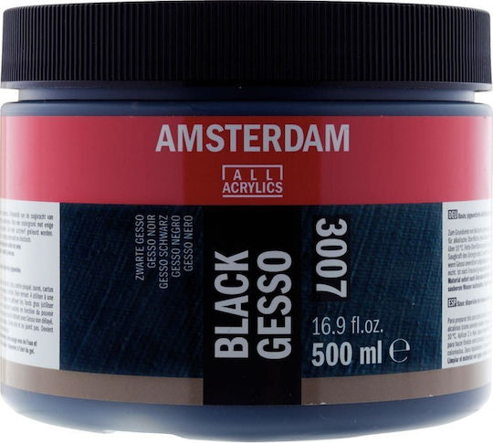 Royal Talens Gesso Black Gesso Primer Schwarz 500ml